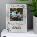 Personalised In Loving Memory Glitter Frame