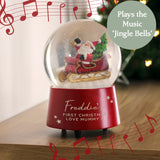 Personalised Musical Santa Globe