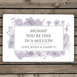 Personalised Soft Watercolour Metal Sign