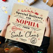 Personalised Special Delivery Christmas Eve Box3