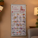 Personalised Unicorn Christmas Advent Calendar2