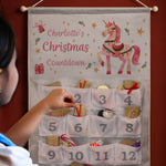 Personalised Unicorn Christmas Advent Calendar5