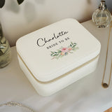 Personalised Wedding Travel Jewellery Box2