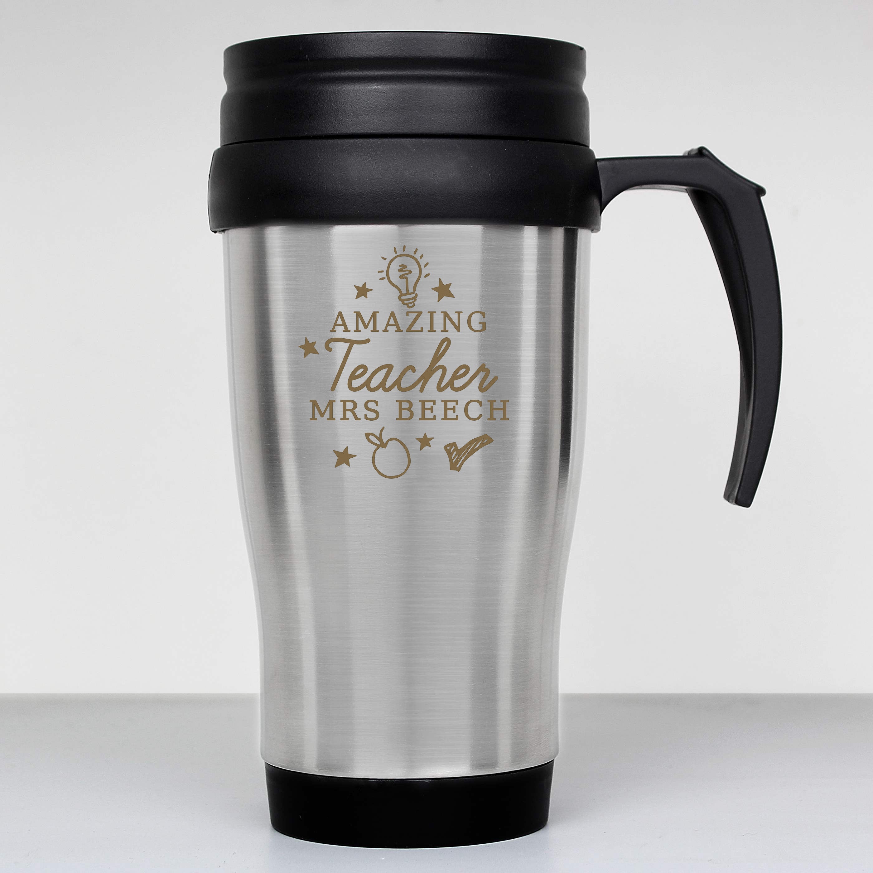 Personalised Amazing Teacher Travel Mug1