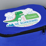 Personalised 'Be Roarsome' Dinosaur Lunch Bag3