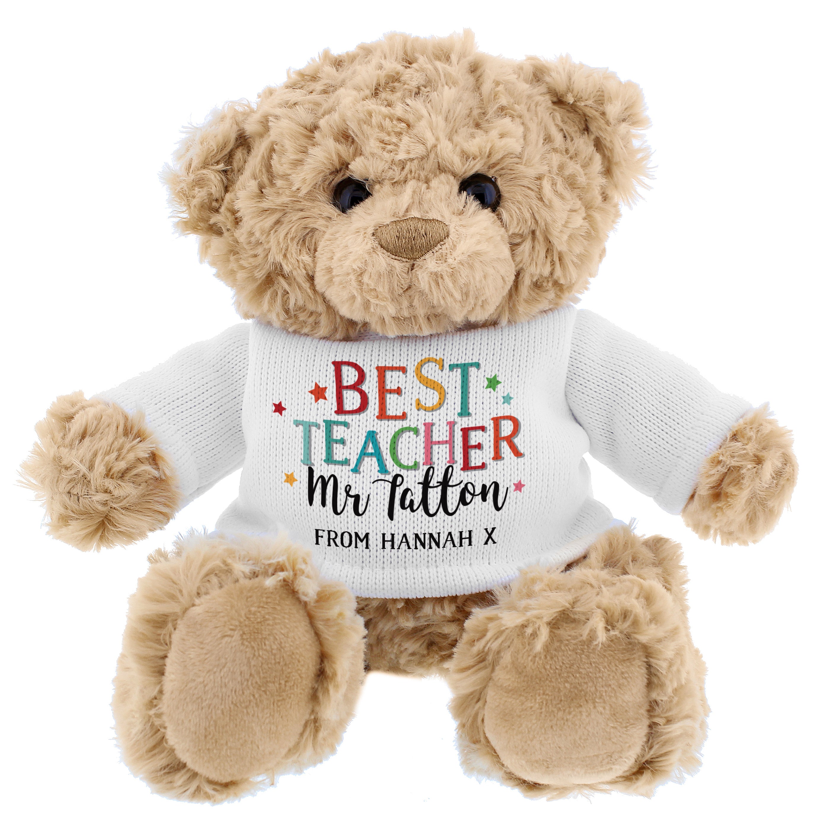 Personalised Best Teacher Teddy Bear1