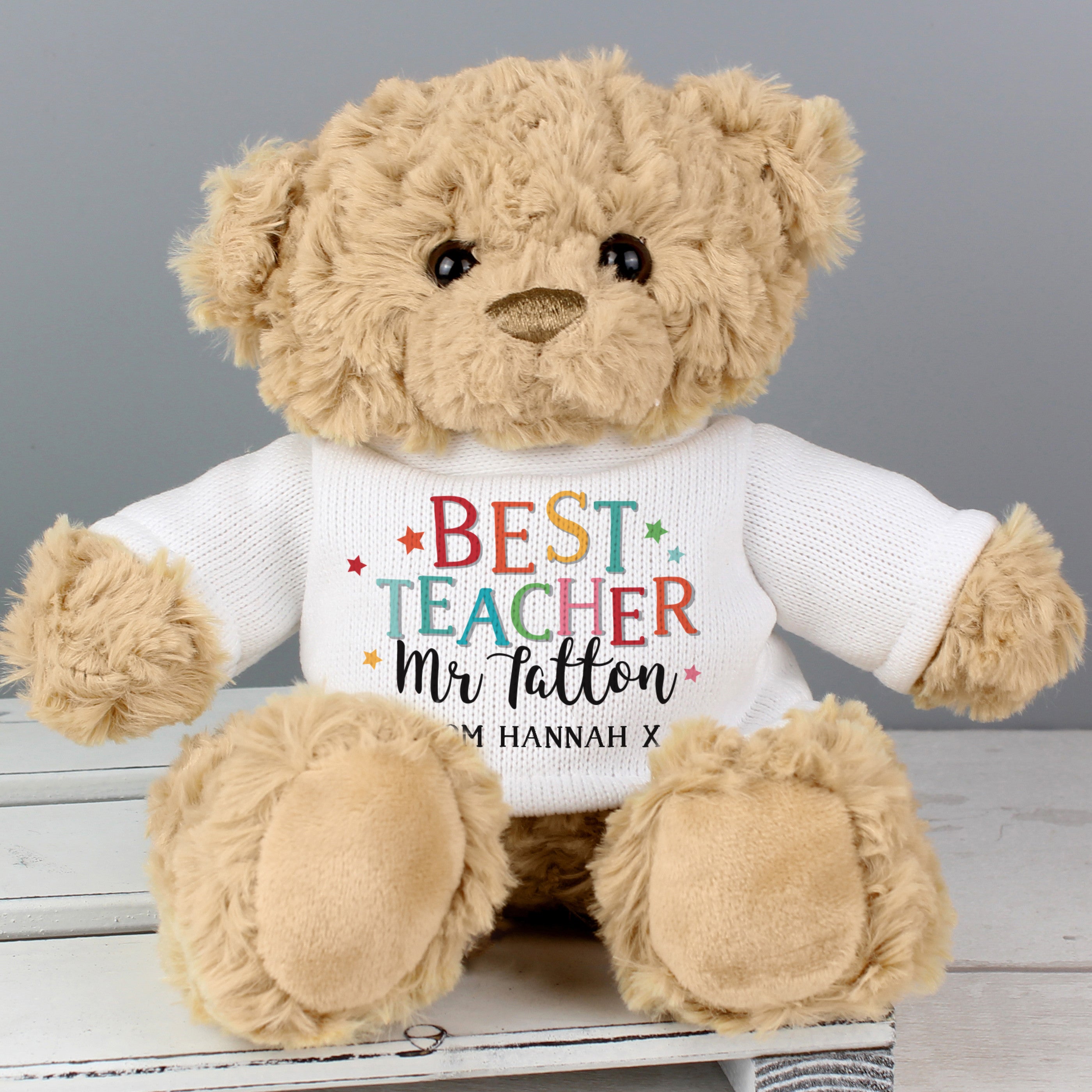 Personalised Best Teacher Teddy Bear2