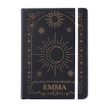 Personalised Celestial Black Hardback Notebook6