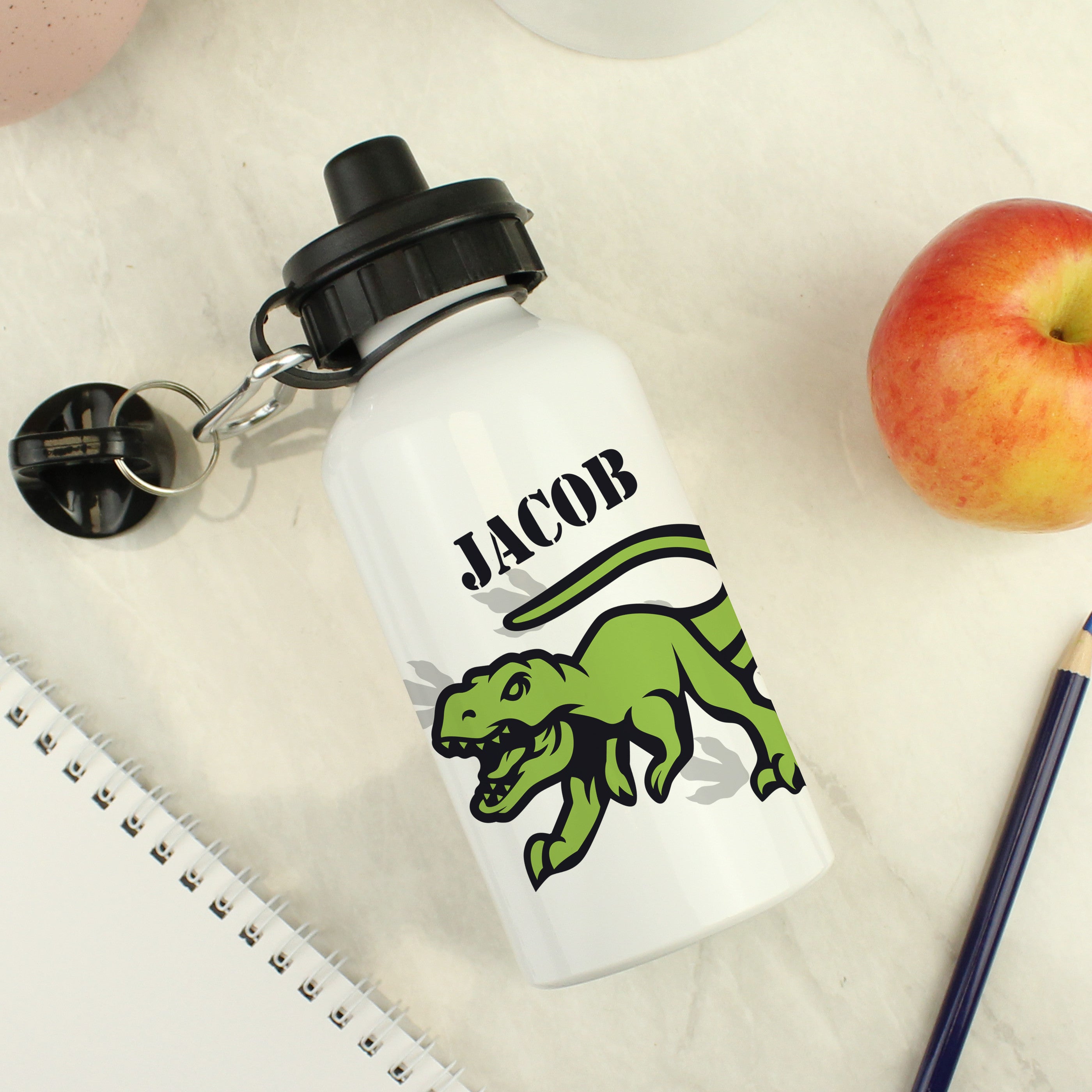 Personalised Dinosaur Drinks Bottle2