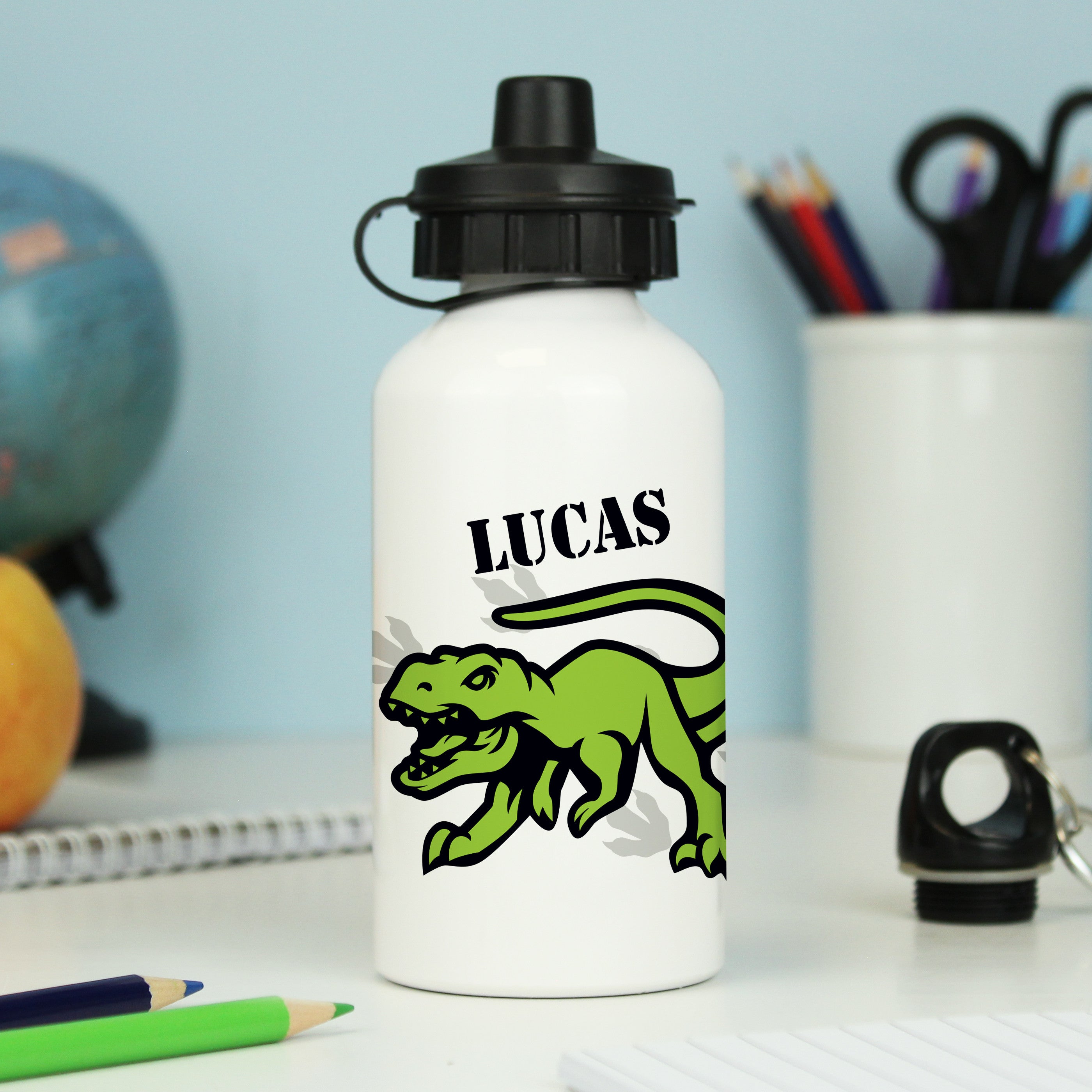 Personalised Dinosaur Drinks Bottle3