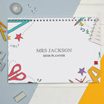 Personalised Teacher A4 Desk Planner1