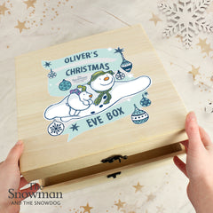 Personalised The Snowman and the Snowdog Christmas Eve Box