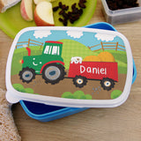 Personalised Tractor Lunch Box2