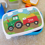 Personalised Tractor Lunch Box4