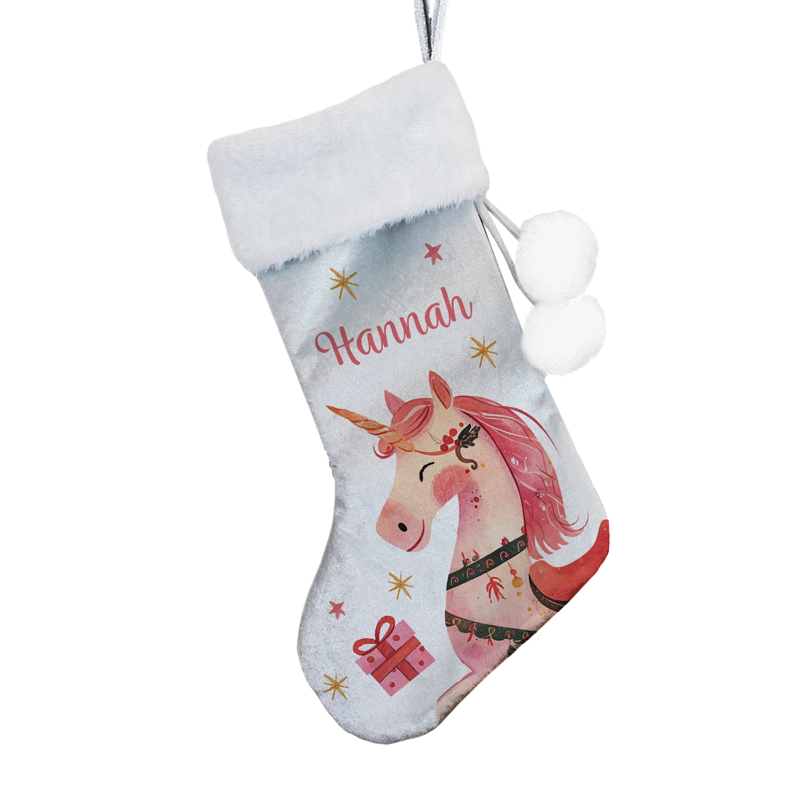 Personalised Unicorn Christmas Stocking
3