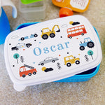 Personalised Vehicles Lunch Box3
