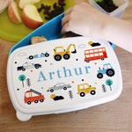 Personalised Vehicles Lunch Box5