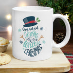 Personalised White Christmas Mug1