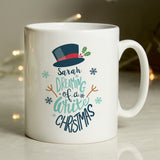 Personalised White Christmas Mug2