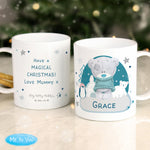 Personalised Winter Explorer Tiny Tatty Teddy Plastic Mug2