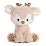 Pink Reindeer Soft Toy