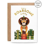 Roarsome Birthday Card2