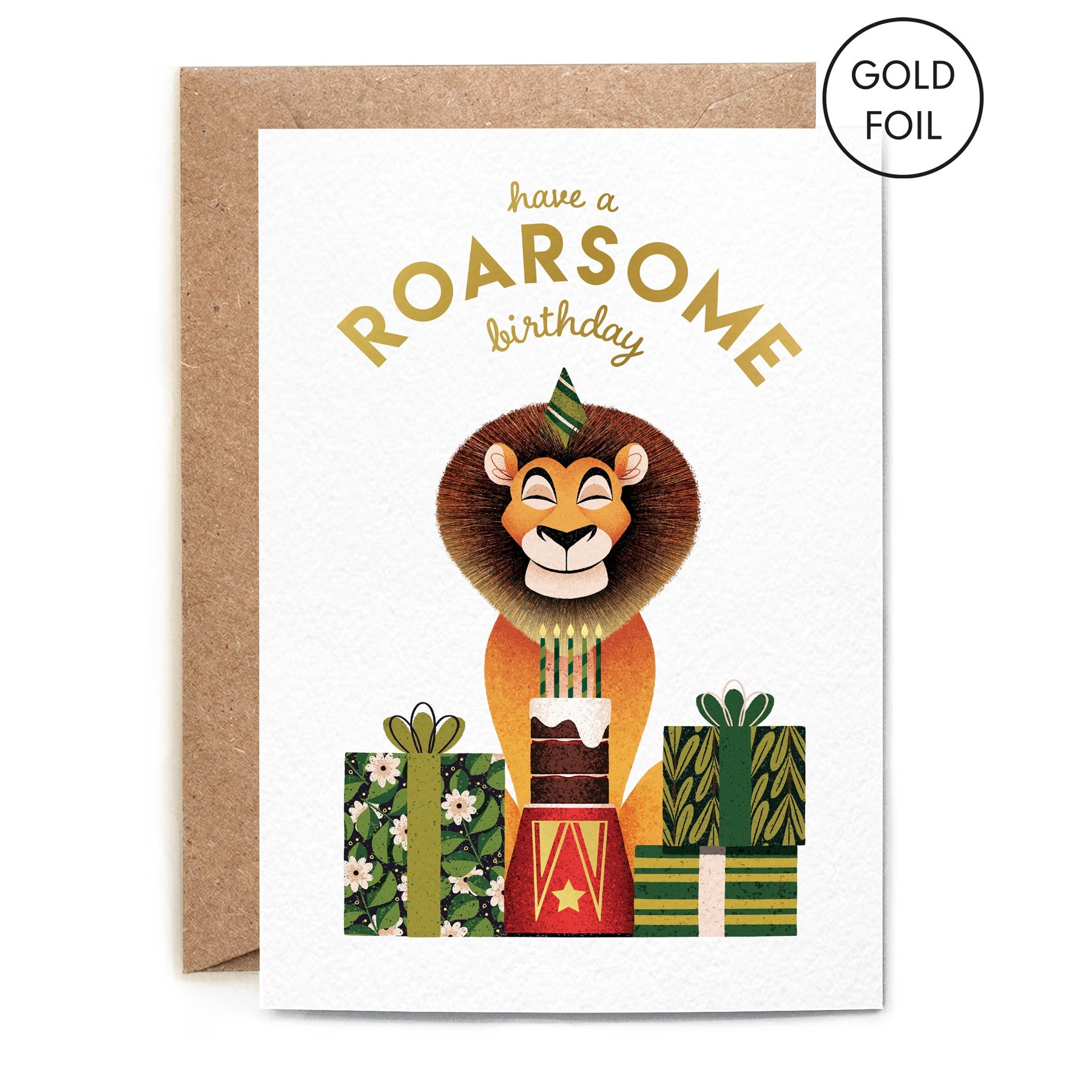 Roarsome Birthday Card2