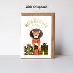 Roarsome Birthday Card3