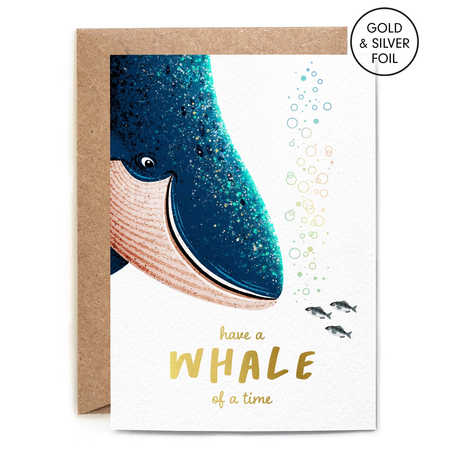 Whale Of A Time Birthday Card