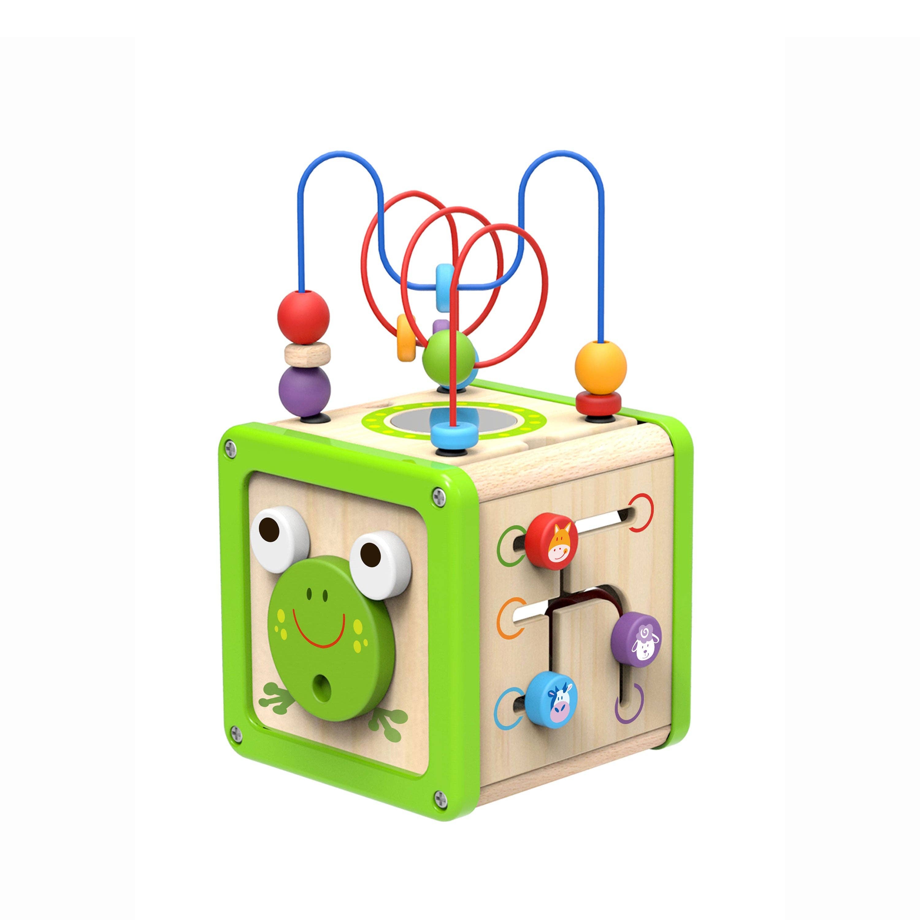 Wooden Activity Cube2