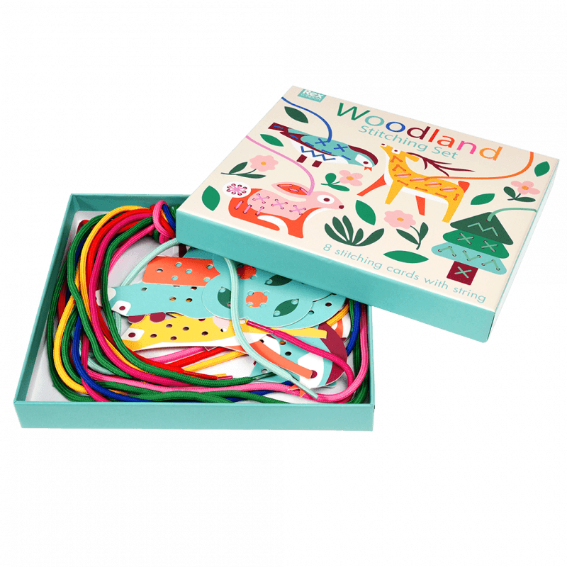 Woodland Animals Stitching Set2