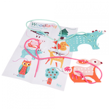 Woodland Animals Stitching Set3