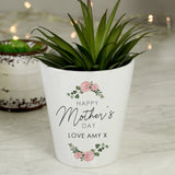 Personalised Mothers Day Plant Pot