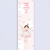 Personalised Fairy Princess Height Chart