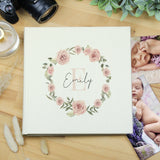 Personalised Floral Wreath Photo Album