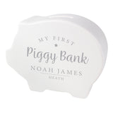 Personalised My First Piggy Bank