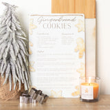 Metal Gingerbread Cookies Sign