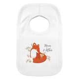 Personalised Mummy & Me Fox Bib