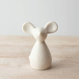 White Ceramic Mouse