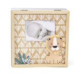 Lion Keepsake Memory Box With Photo Aperture