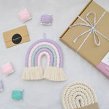 DIY Pastel Unicorn Macrame Rainbow Craft Kit