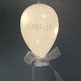 Personalised LED Hanging Glass Balloon