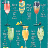 Prosecco Cocktail Metal Sign