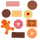 Traditional Wooden Tea Party Biscuits