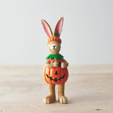 Standing Halloween Pumpkin Rabbit